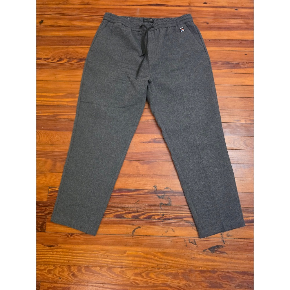 Scotch & Soda Fave Grey Relaxed Drawstring Trousers Mens XXL 158397-20-FWMM-C80